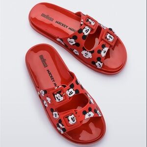 Melissa Wide + Mickey & Friends Sandals